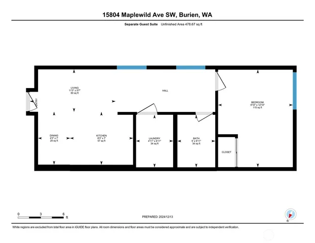 $1,198,000 | 15804 Maplewild Avenue Southwest, Burien, WA 98166