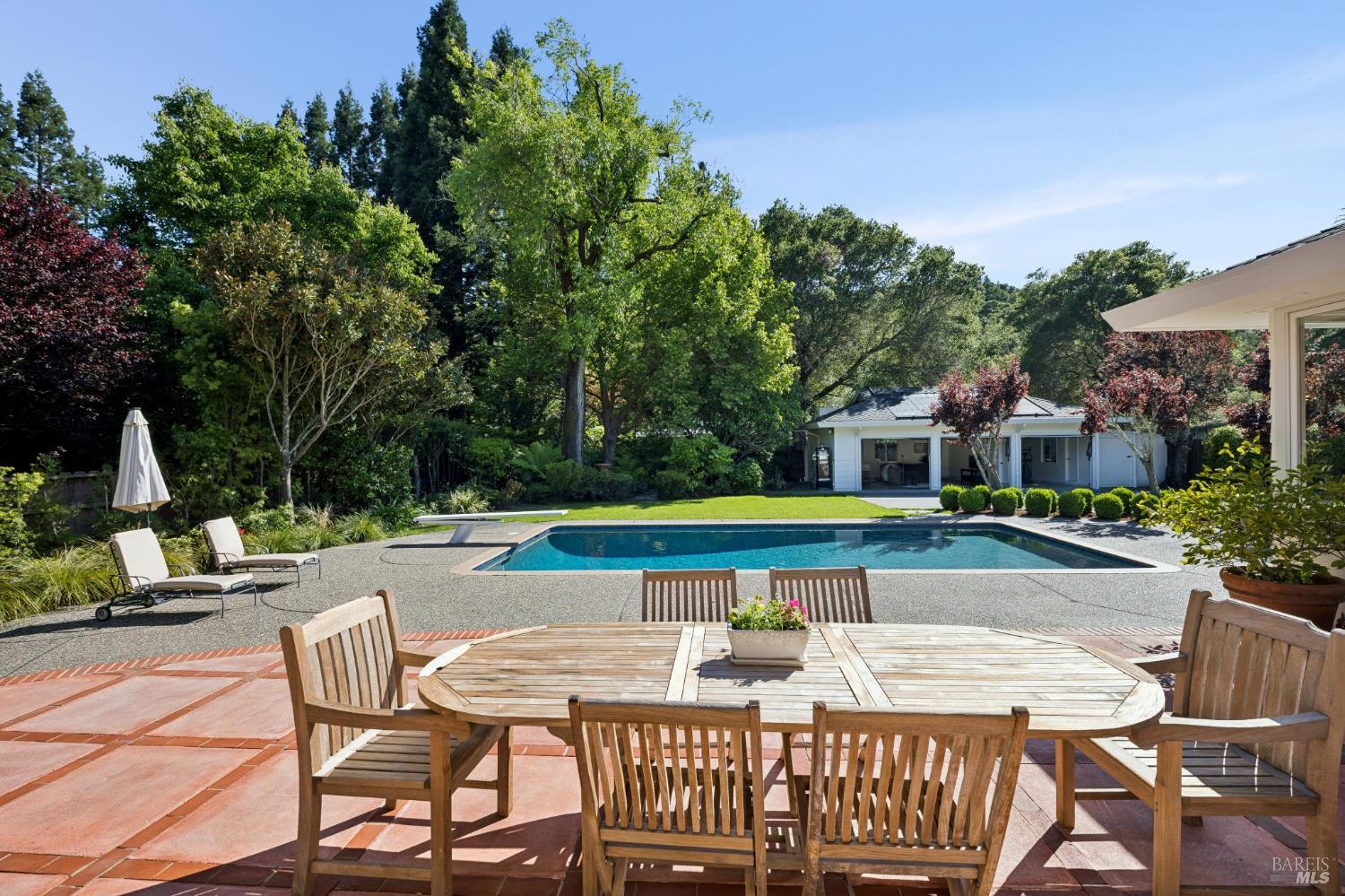 1199 Butterfield Road San Anselmo, CA 94960 - Photo 41 of 65 a view of yard with seating area and furniture