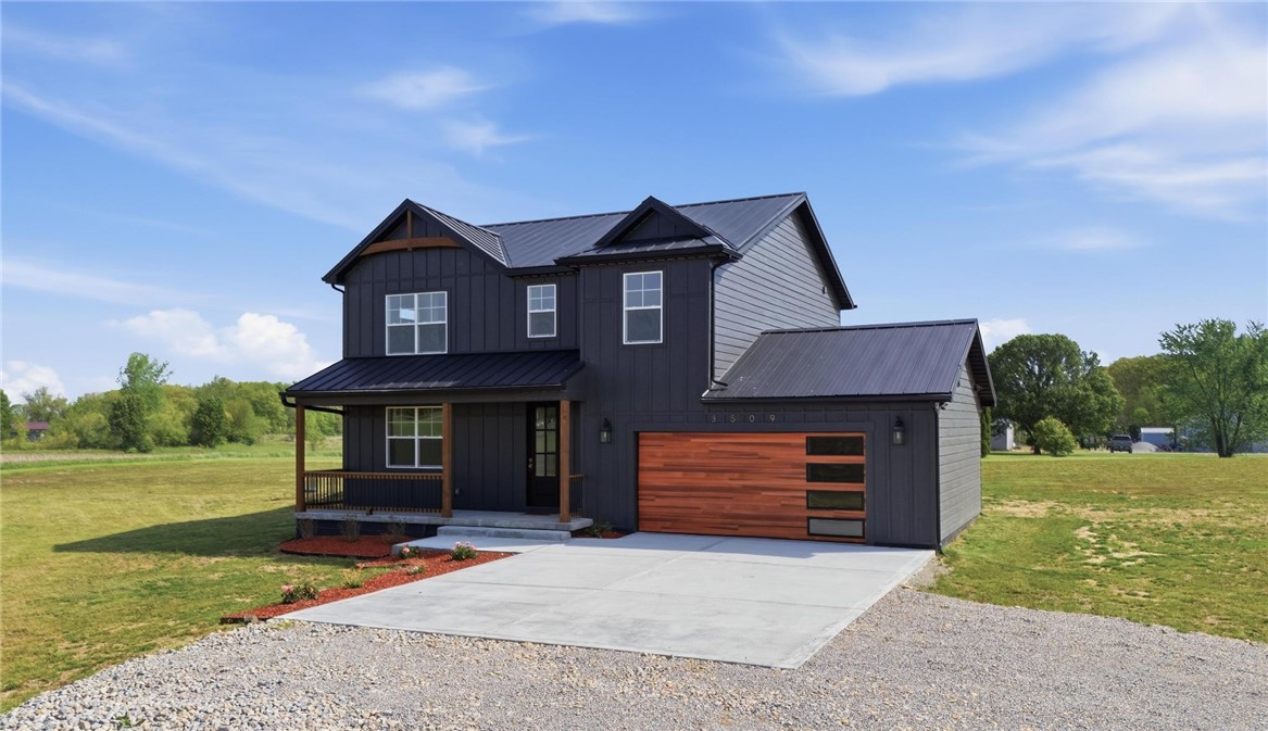 3509 South State Rte 72 Sabina, OH 45169 - Photo 1 of 44 This newly constructed home features modern architecture, a spacious driveway, and an expansive lawn.