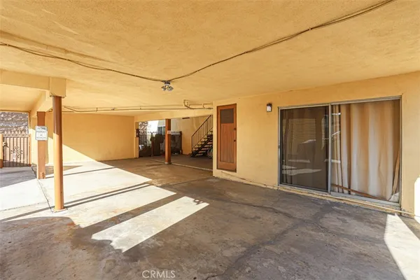 a car parked in front of a house