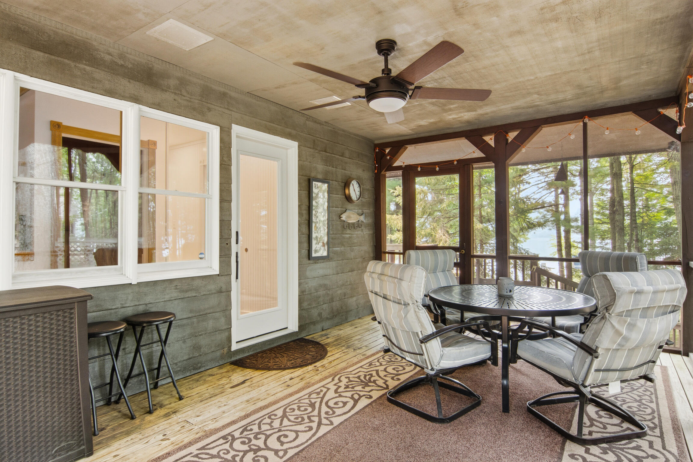8837 Johnson Road Kaleva, MI 49645 - Photo 6 of 44 Enclosed Front Porch