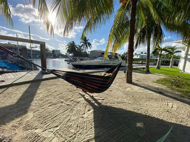 a view of outdoor space with seating