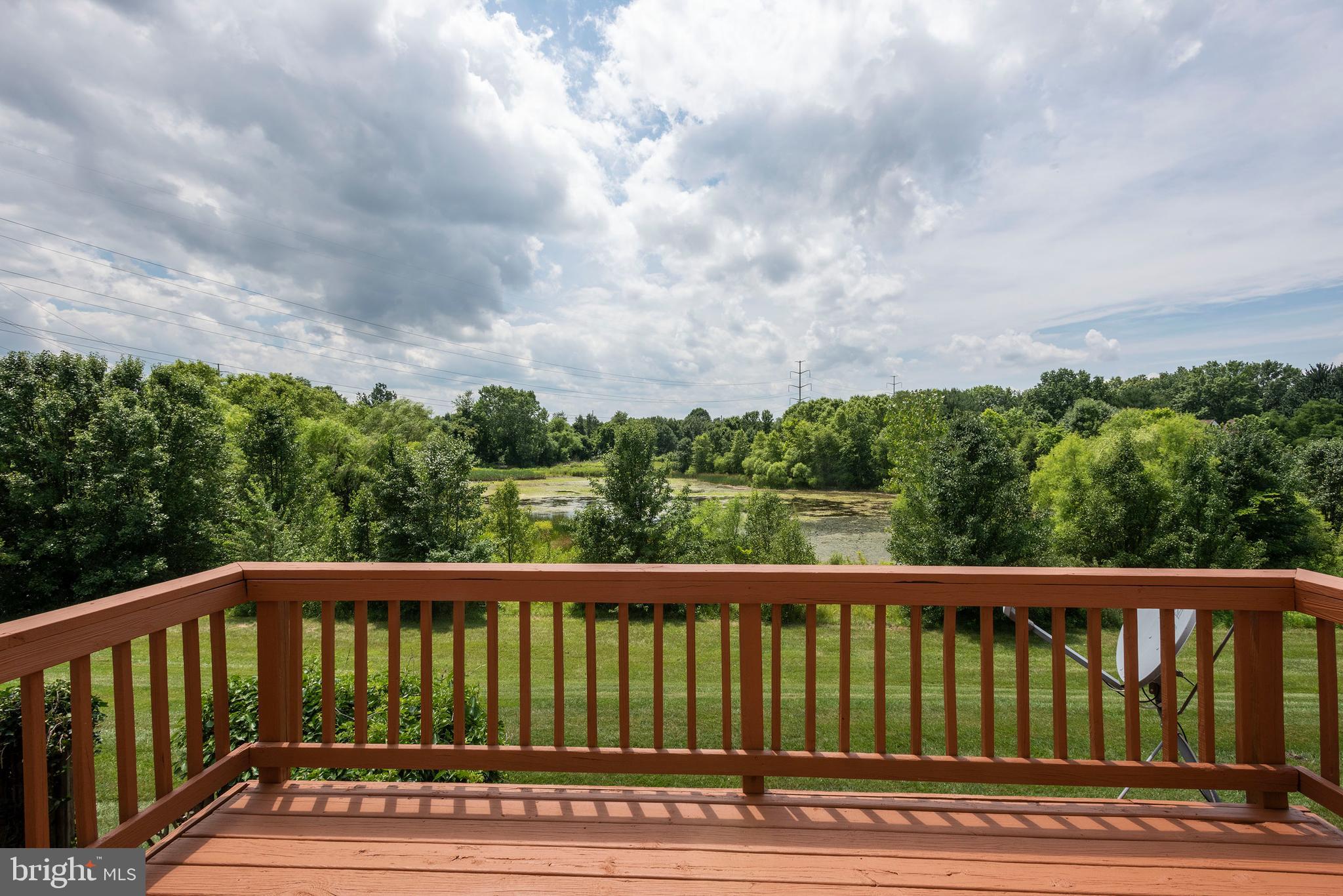 5505 Oberlin Place Frederick, MD 21703 - Photo 35 of 39 Deck and view from Deck