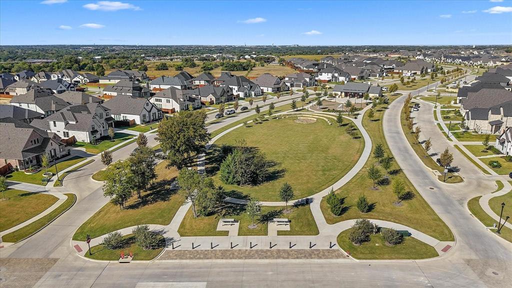 1205 Roundwash Way Midlothian, TX 76065 - Photo 33 of 38 an aerial view of residential houses with outdoor space