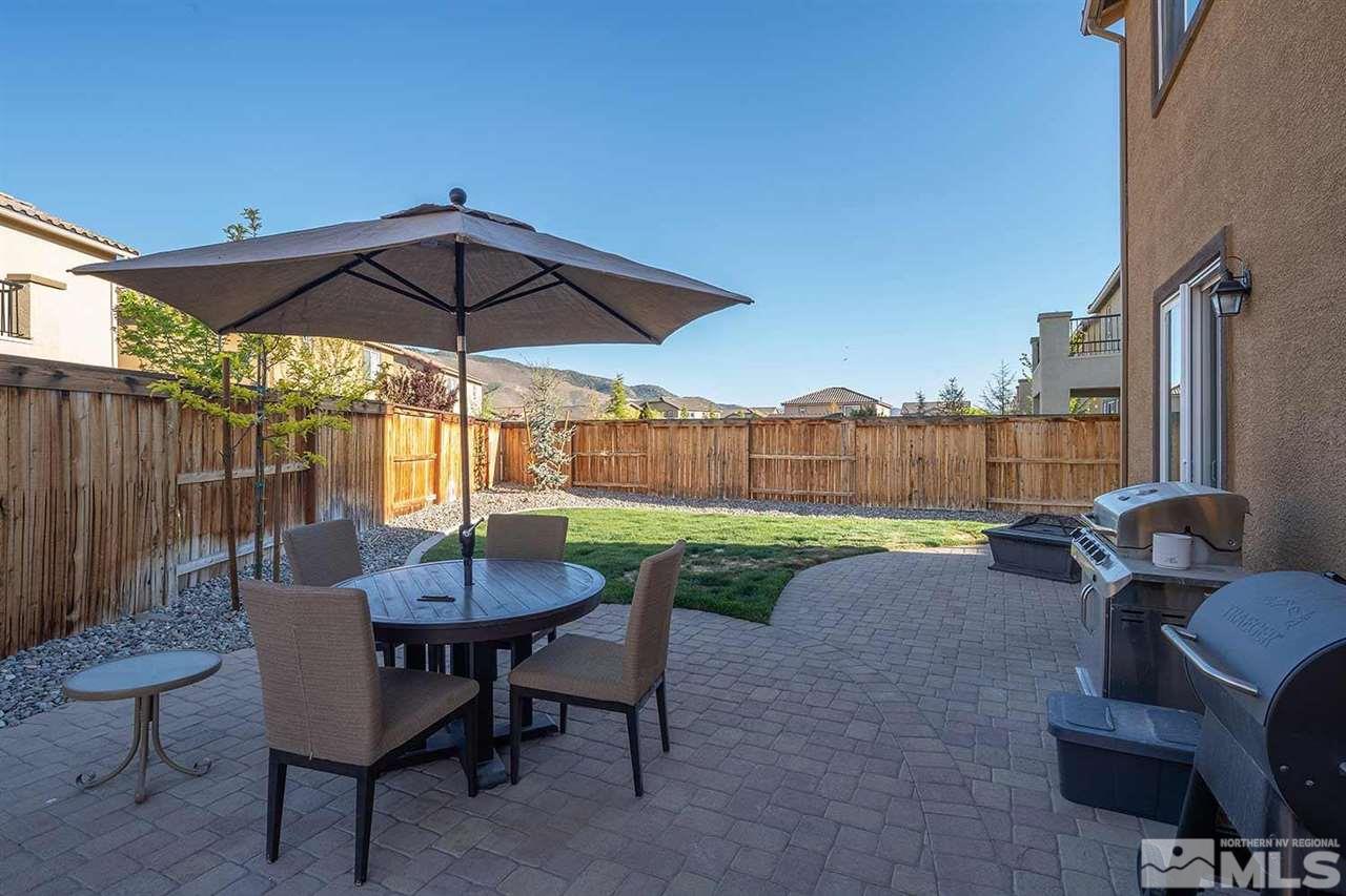 2820 Show Jumper Lane Reno, NV 89521 - Photo 36 of 40 a view of backyard with seating space and furniture