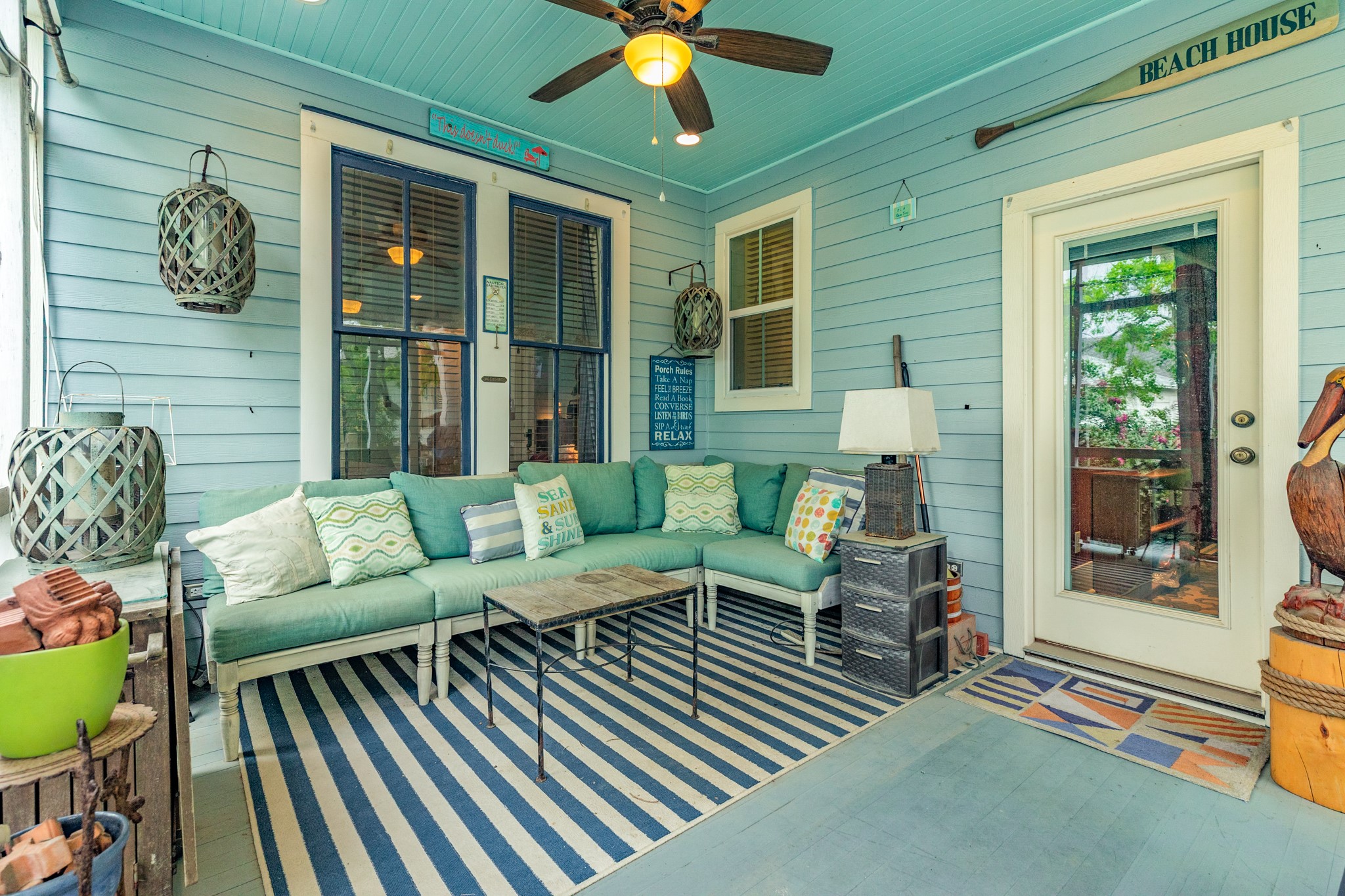 3727 Avenue R Galveston, TX 77550 - Photo 7 of 48 Amazing!! The covered outdoor patio is a room of its own and is a wonderful space to relax and entertain.