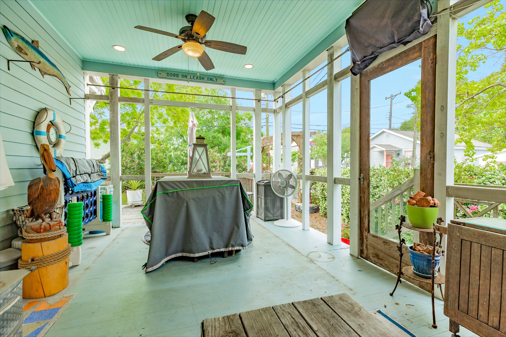 3727 Avenue R Galveston, TX 77550 - Photo 8 of 48 The outdoor patio can be screened in to maximize comfort year around.