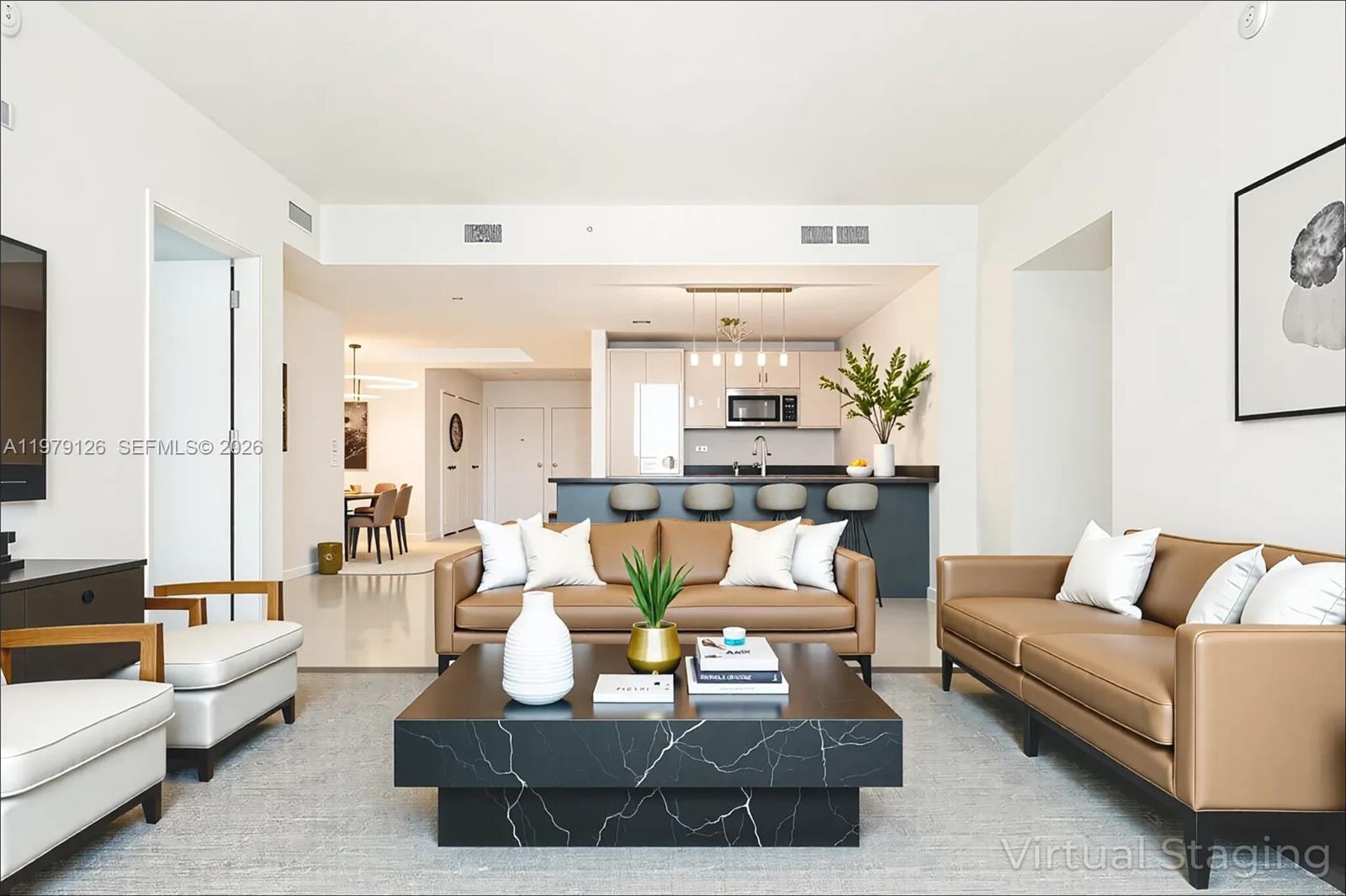 1010 Brickell Avenue, Unit 1902 Miami, FL 33131 - Photo 4 of 12 Virtually-staged image