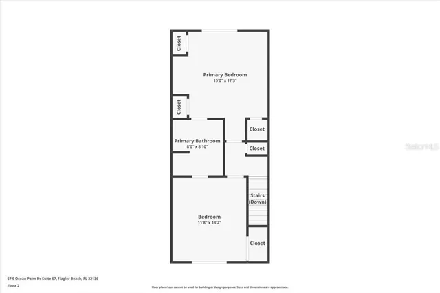 $299,900 | 67 Ocean Palm Villa South, Unit 67, Flagler Beach, FL 32136