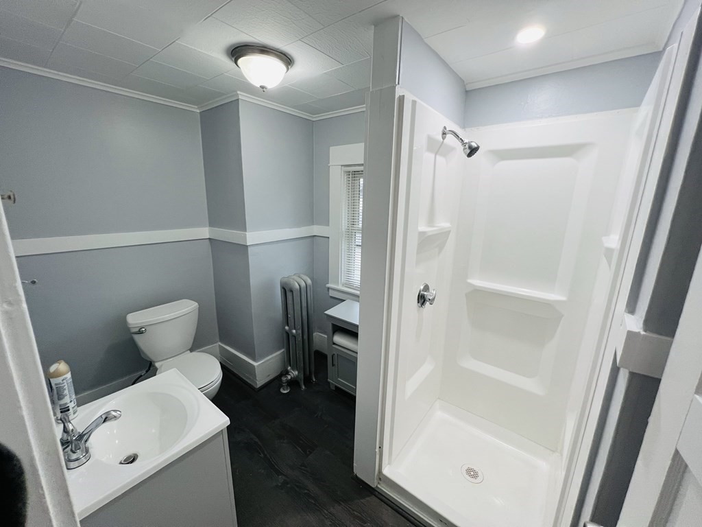 781 White Street Springfield, MA 01108 - Photo 13 of 25 a bathroom with a toilet and a shower