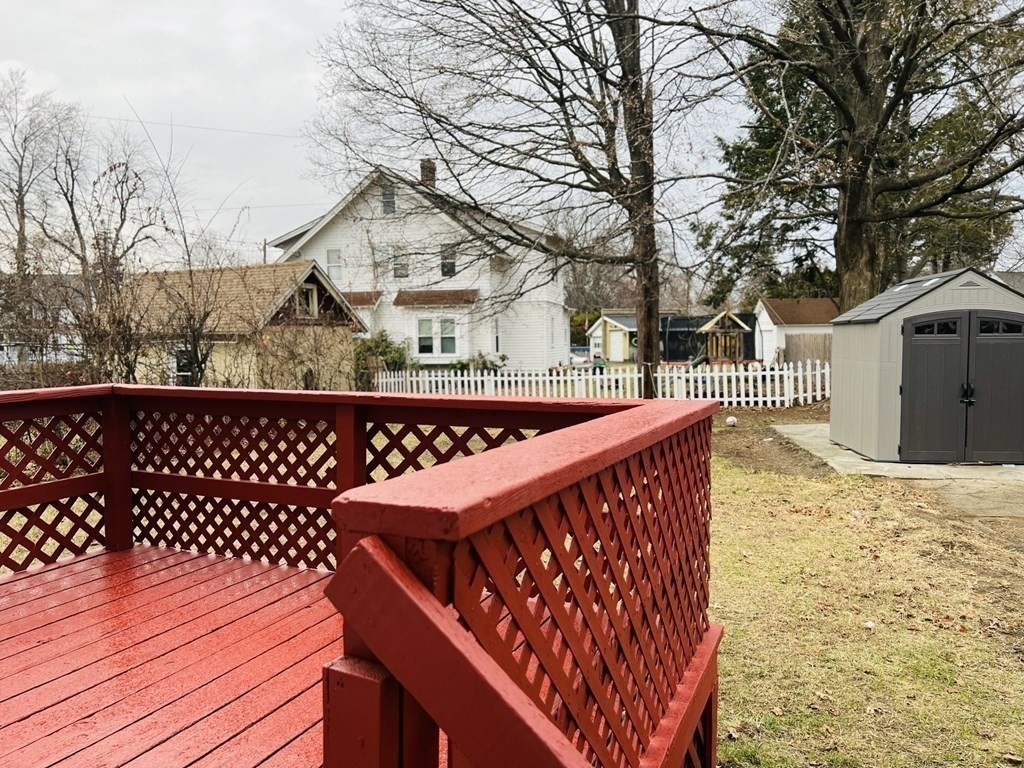 781 White Street Springfield, MA 01108 - Photo 20 of 25 a view of wooden fence and a trees
