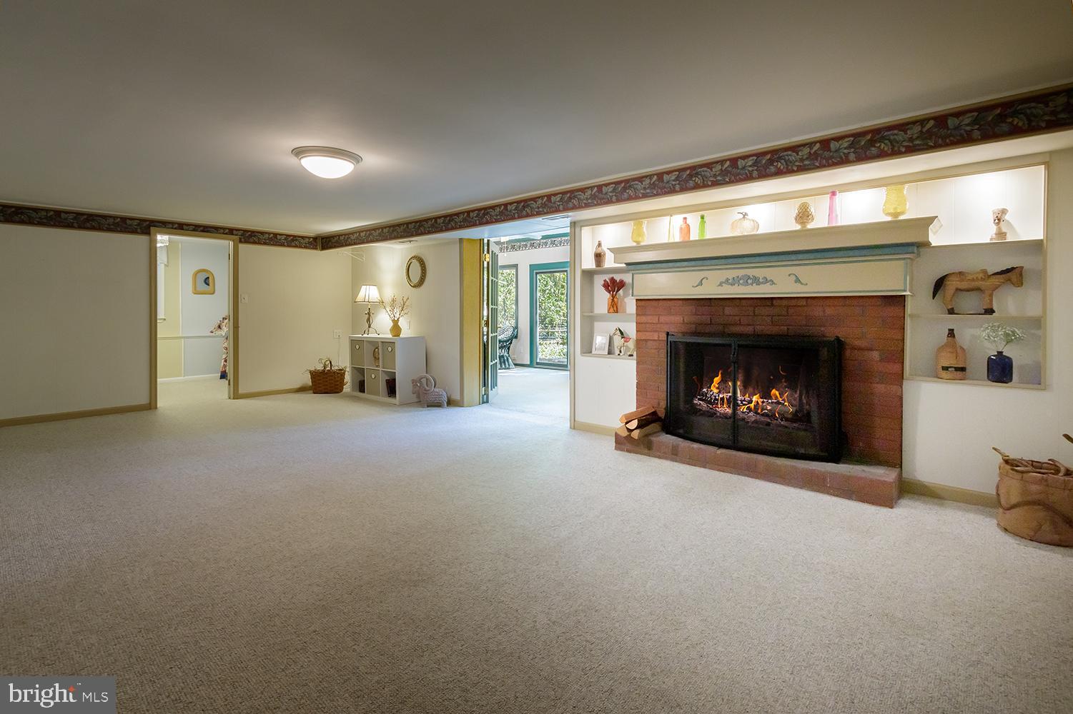 205 Migazee Trail Medford Lakes, NJ 08055 - Photo 17 of 38 Family room with wood burning fireplace