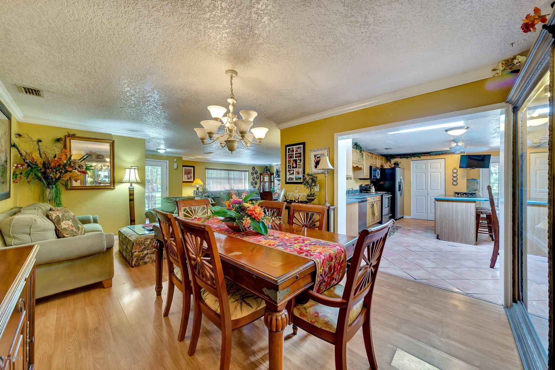 3875 Burton Road Grant Valkaria, FL 32950 - Photo 16 of 44 Dining Room off Kitchen