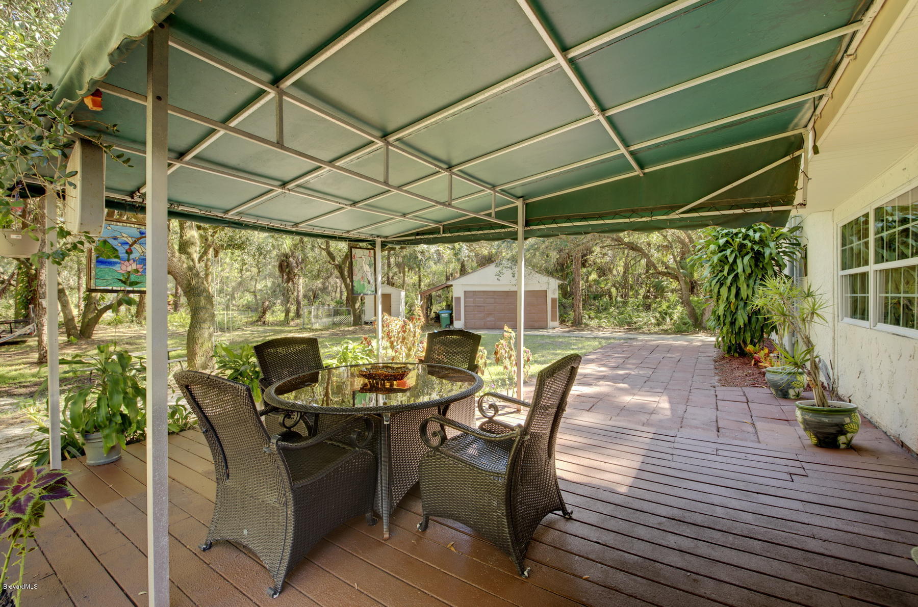 3875 Burton Road Grant Valkaria, FL 32950 - Photo 35 of 44 Covered Patio