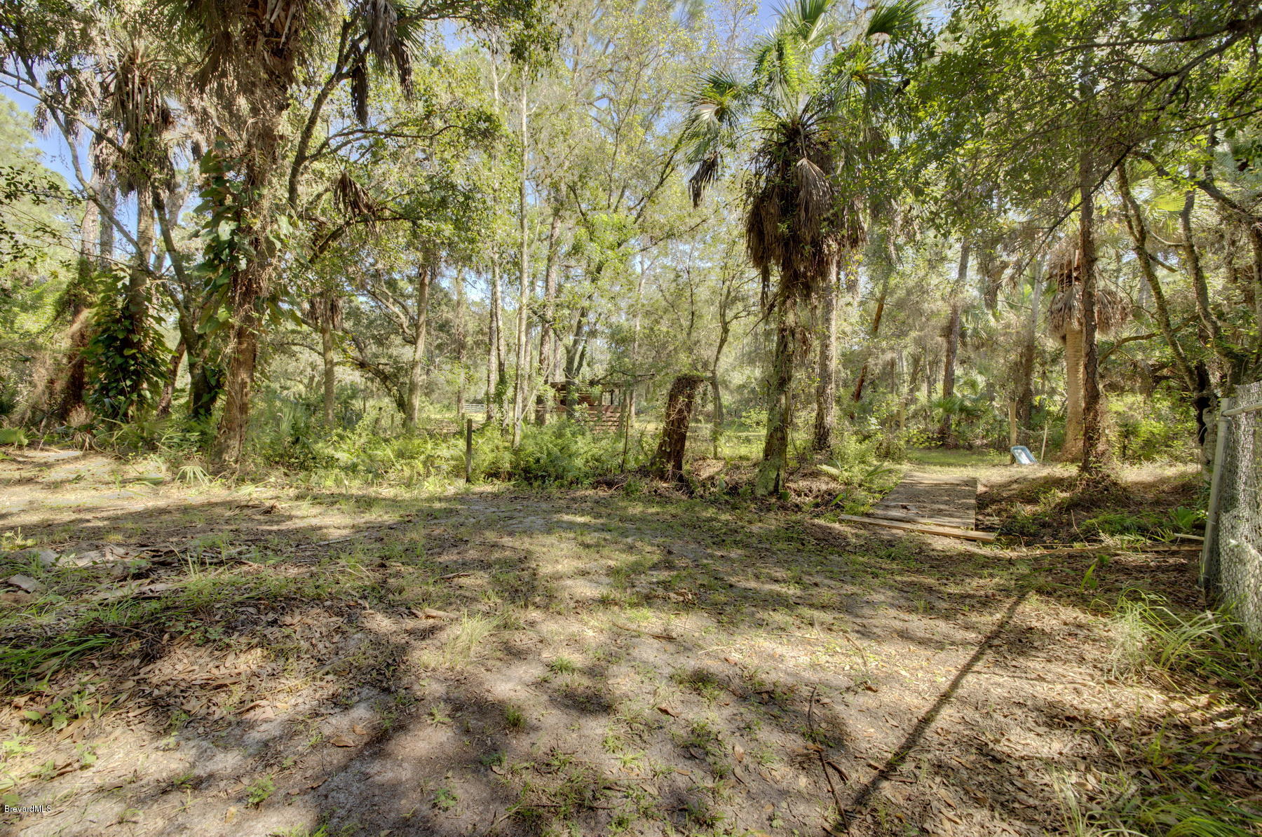 3875 Burton Road Grant Valkaria, FL 32950 - Photo 43 of 44 View to back of lot