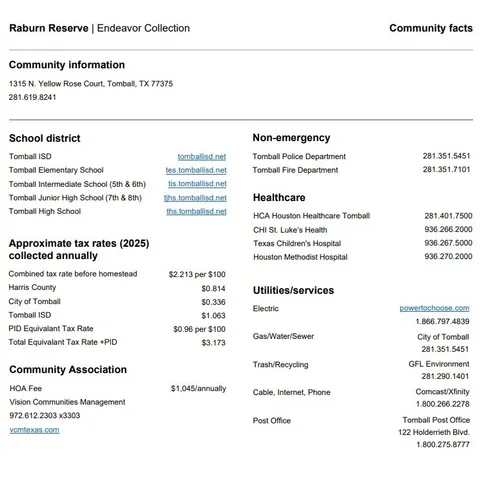 $415,890 | 1207 Buffalo Run, Tomball, TX 77375