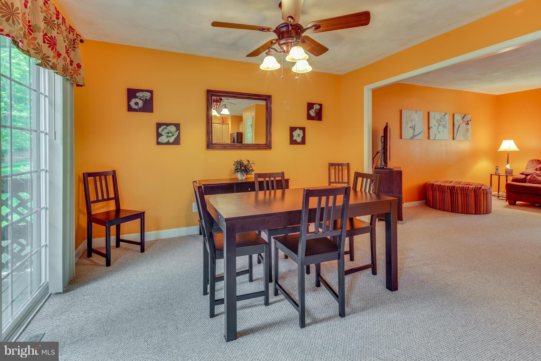505 Garnett Road Joppa, MD 21085 - Photo 3 of 29 Dining Room w/ doors to covered deck