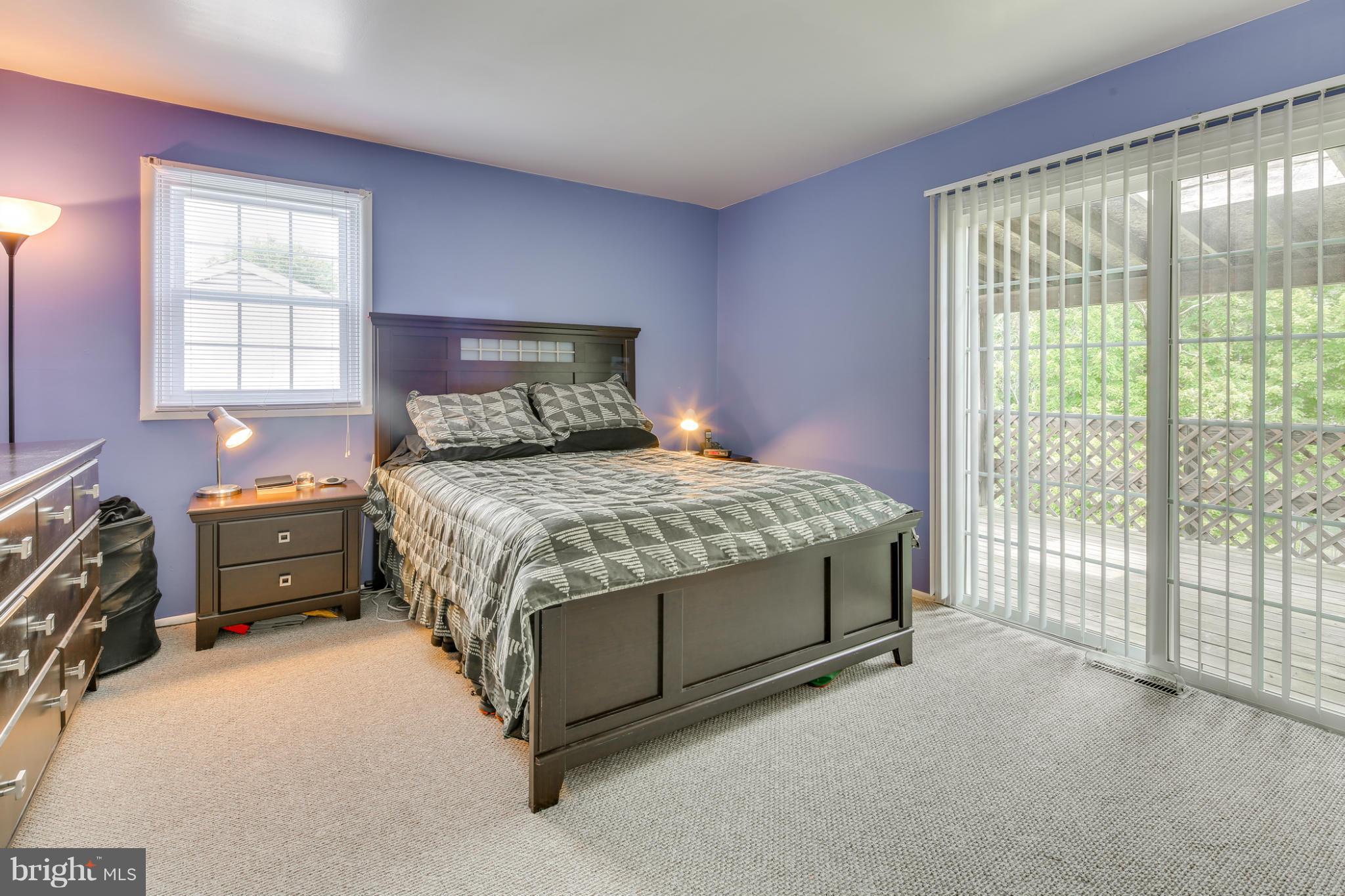 505 Garnett Road Joppa, MD 21085 - Photo 6 of 29 Master Bedroom w/sliders to deck