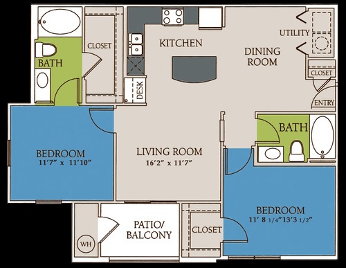 701 Center Ridge Drive, Unit 1232 Austin, TX 78753 - Photo 3 of 20 $99 app/admin special! *on San Jacinto and Pennybacker floorplans.