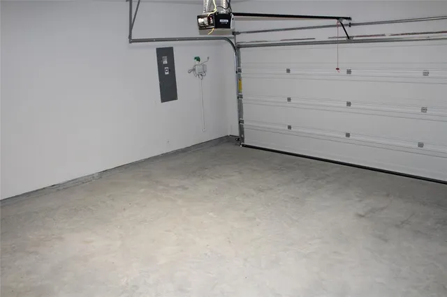 a view of a room with cabinet