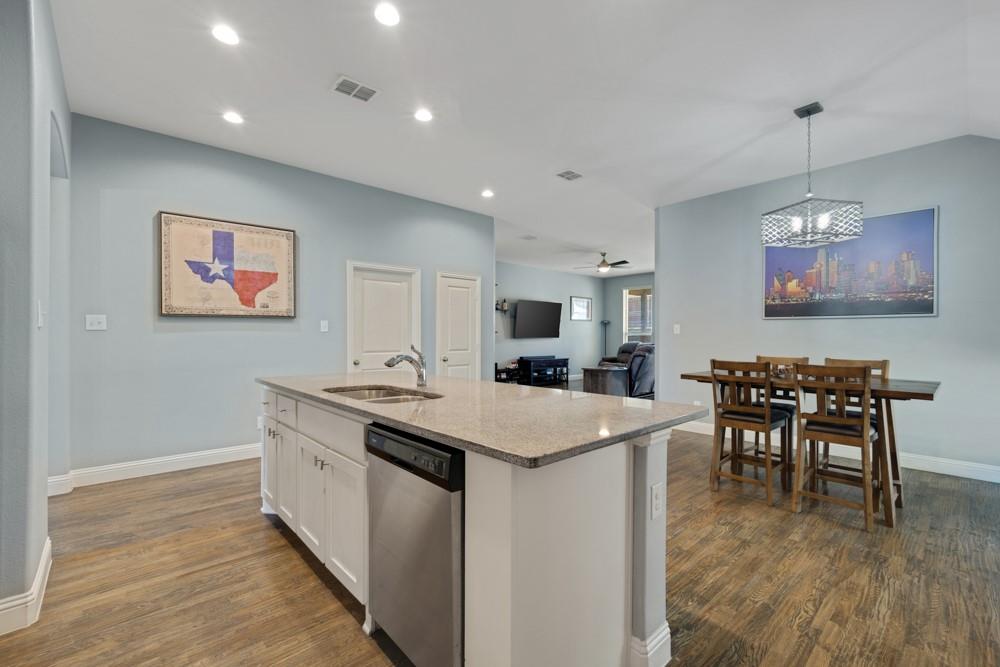 511 Ranchwood Drive Justin, TX 76247 - Photo 9 of 31 Kitchen and dining area