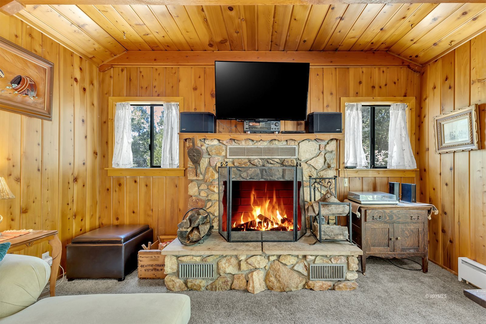 55175 John Muir Road, Unit CALIFO Idyllwild, CA 92549 - Photo 7 of 51 Feildstone fireplace
