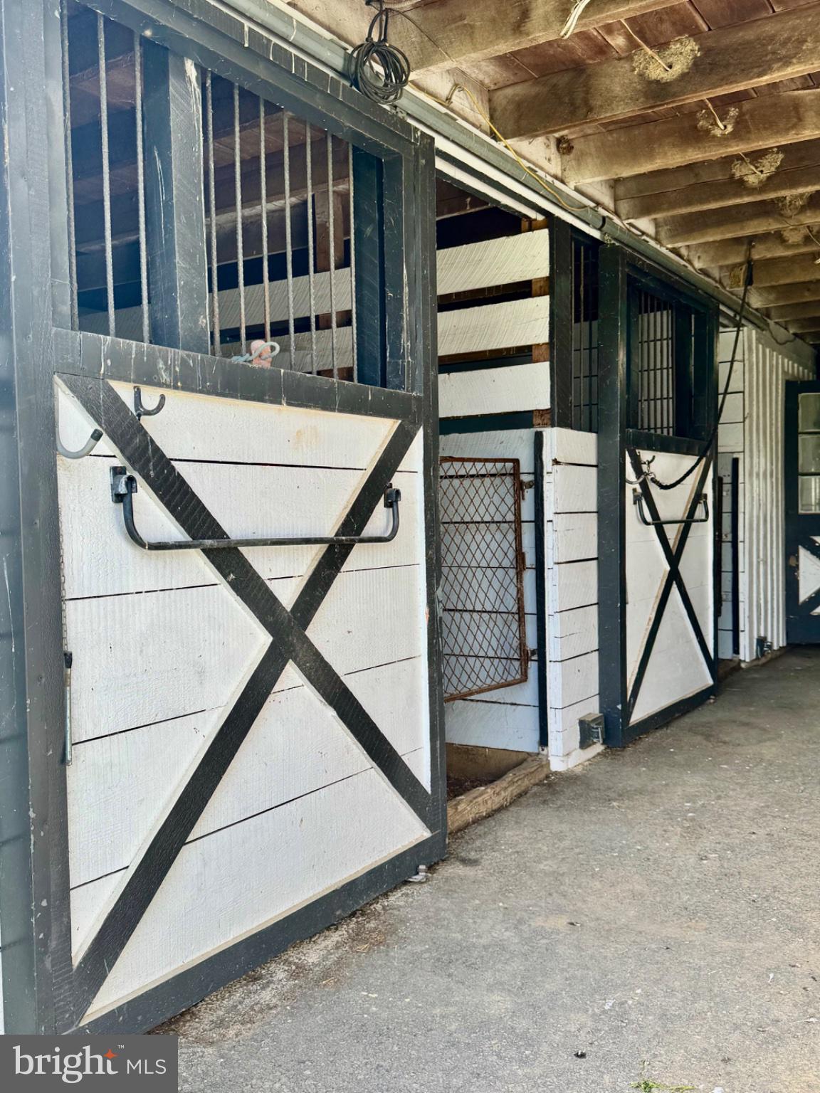 19255 Telegraph Springs Road Purcellville, VA 20132 - Photo 62 of 107 Charming equestrian barn entrance.