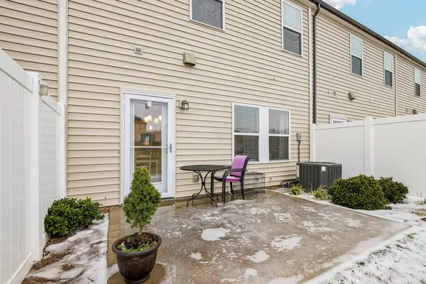 a view of a house with a patio