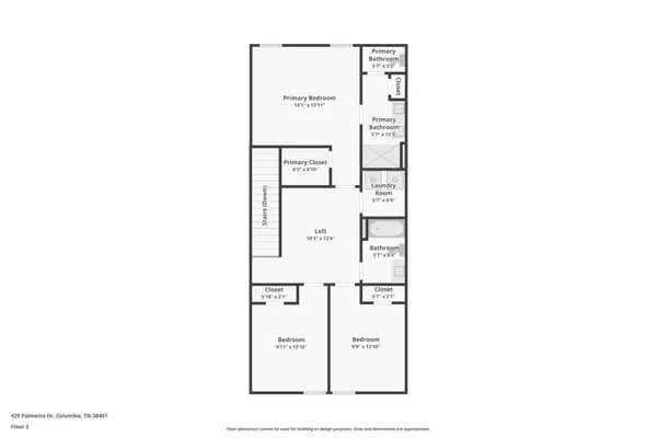 $284,000 | 429 Palmetto Drive, Columbia, TN 38401