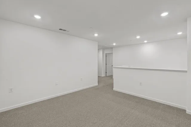 a view of empty room