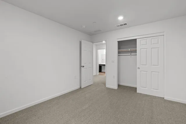 a view of empty room