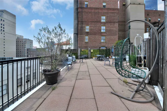 a view of a building with street