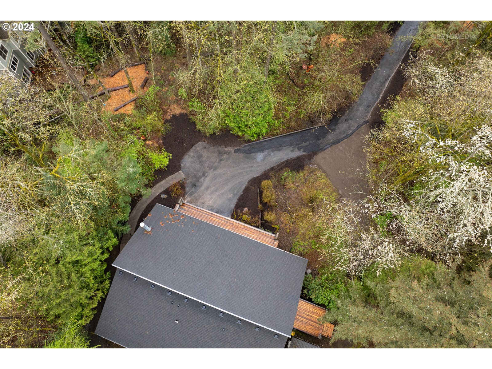 3730 Southwest Shattuck Road Portland, OR 97221 - Photo 41 of 44 a view of a yard with an outdoor space