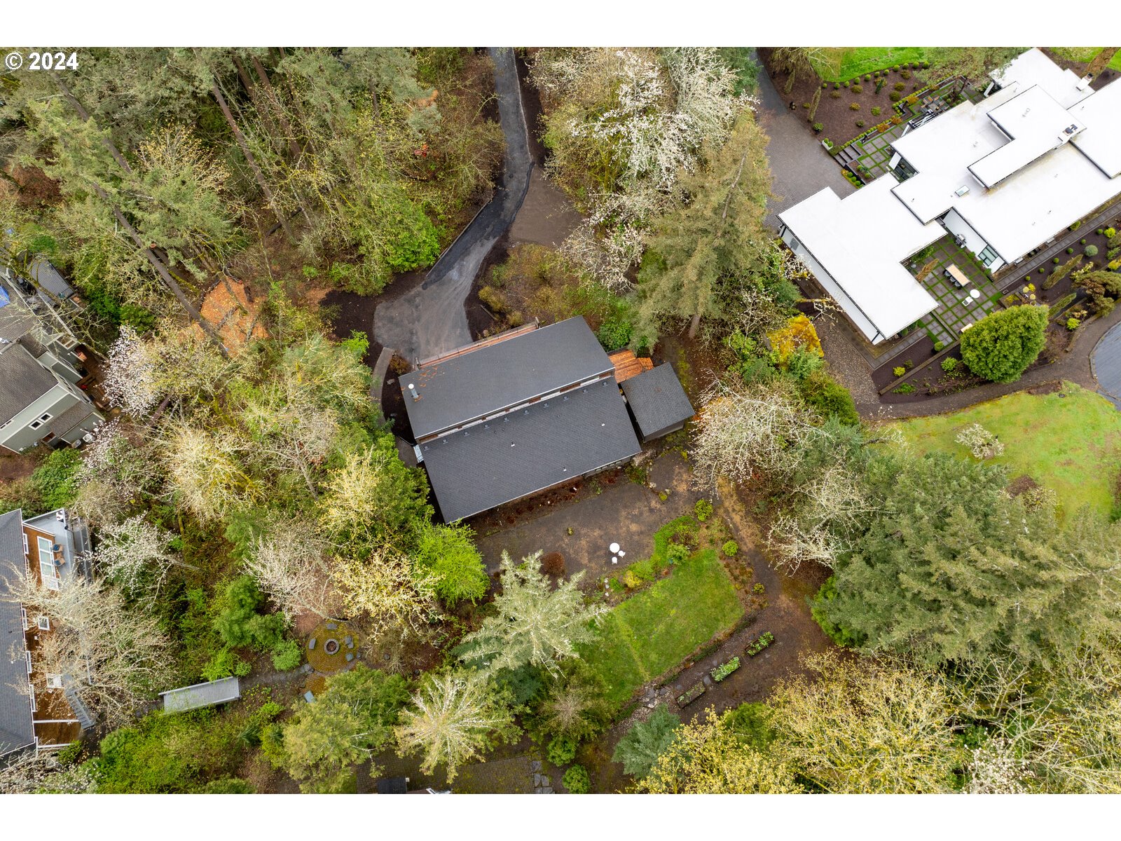 3730 Southwest Shattuck Road Portland, OR 97221 - Photo 43 of 44 view of a house with a yard