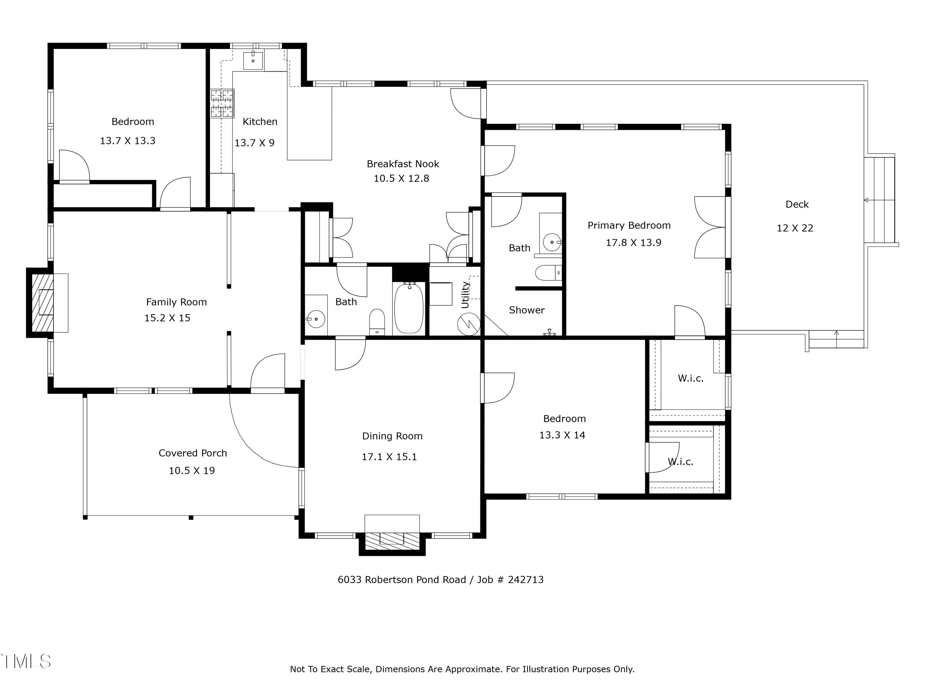 6033 Robertson Pond Road Wendell, NC 27591 - Photo 47 of 47 Floor plan
