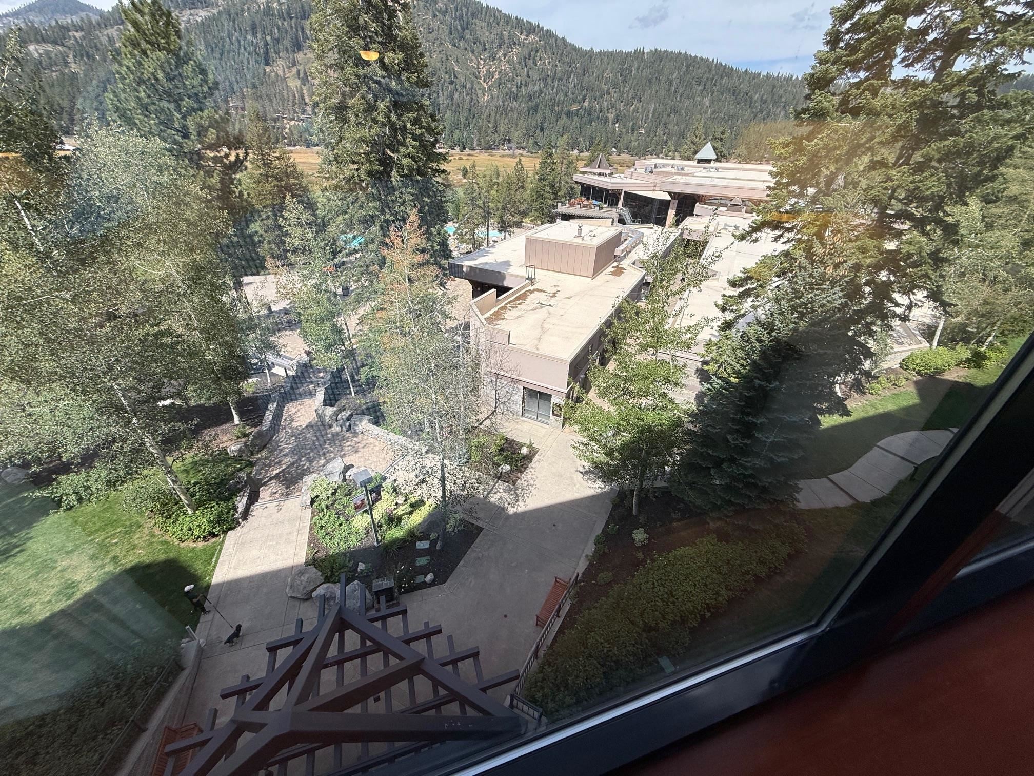 400 Resort Road, Unit 532 Olympic Valley, CA 96146 - Photo 12 of 21 a view of a lake from a balcony