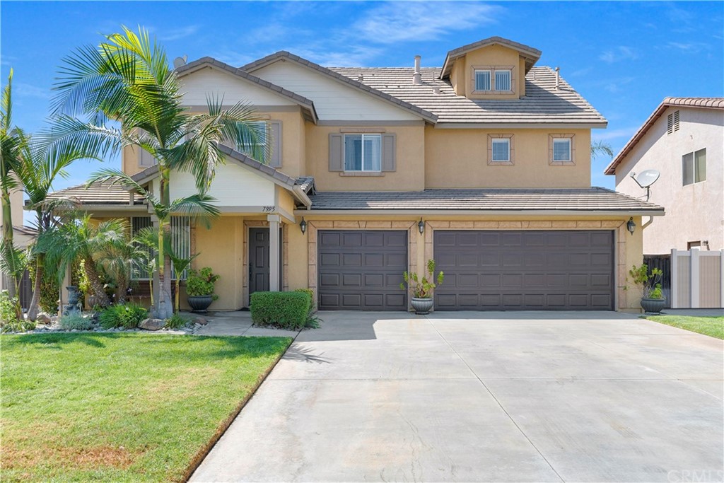 7995 Ralston Place Riverside, CA 92508 - Photo 1 of 1 front view of a house with a yard