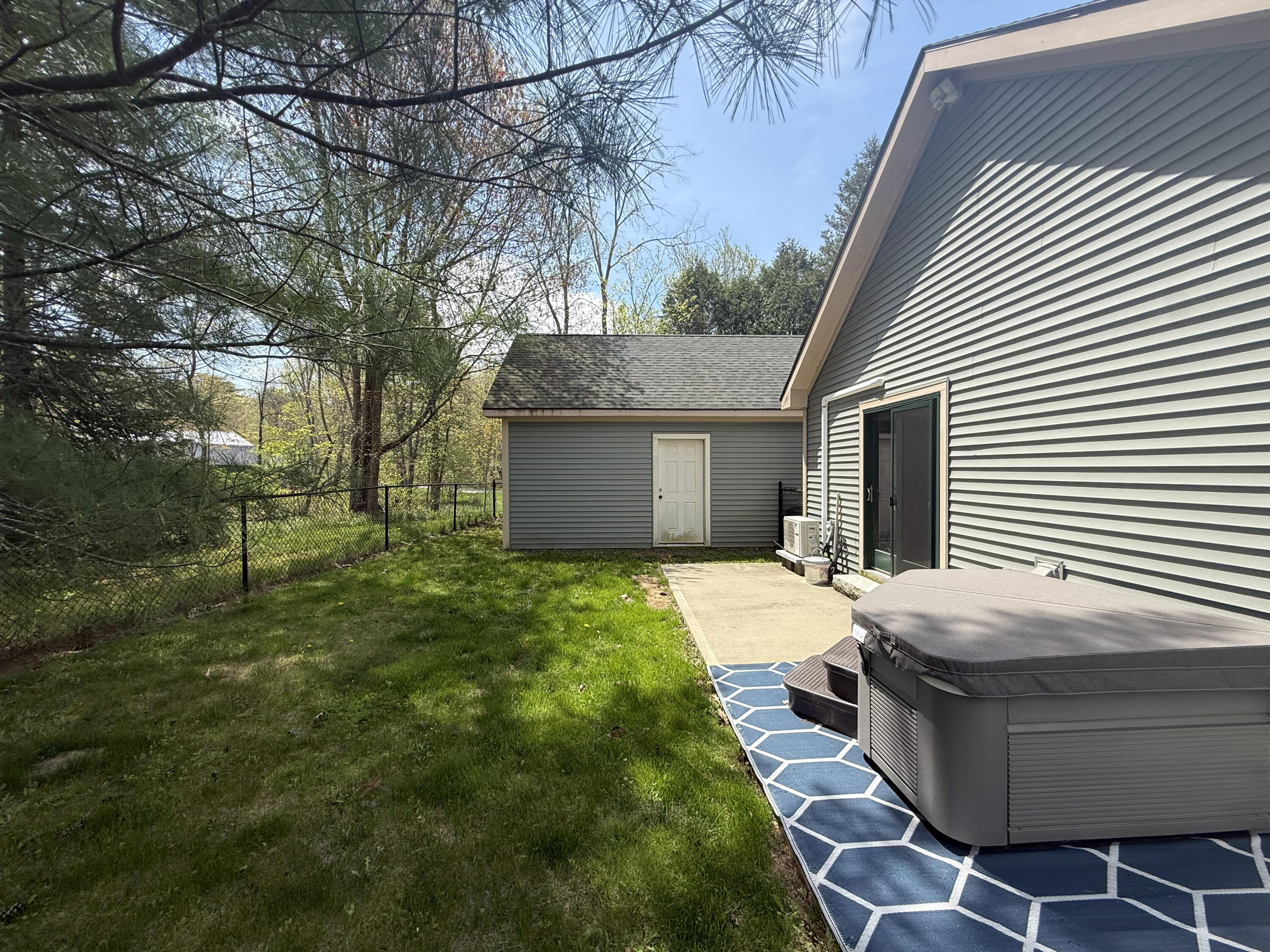 373 Spring Road Augusta, ME 04330 - Photo 29 of 32 Back patio and yard