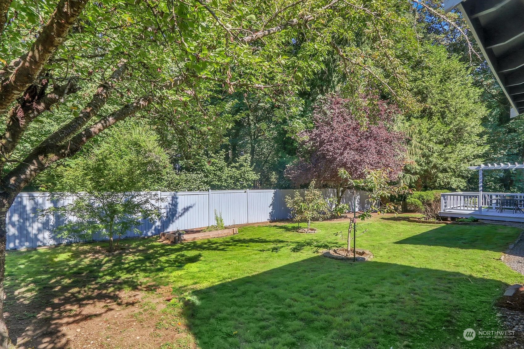 103 231st Street Southeast Bothell, WA 98021 - Photo 31 of 33 a view of a backyard with a small cabin