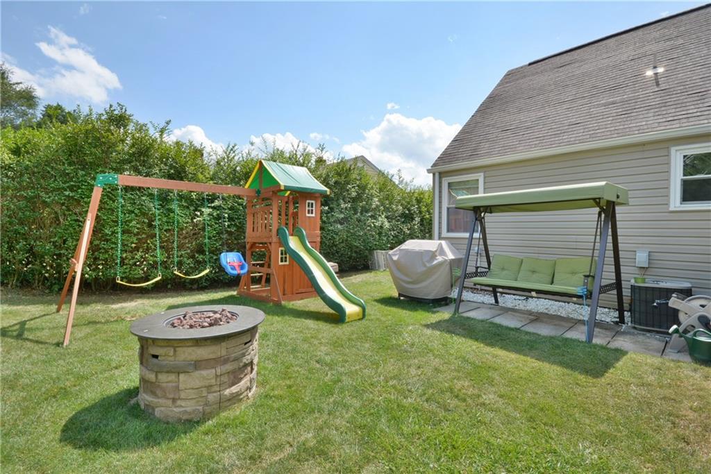 2147 Swallow Hill Road Pittsburgh, PA 15220 - Photo 15 of 19 Fantastic Back Yard with a Fire Pit.