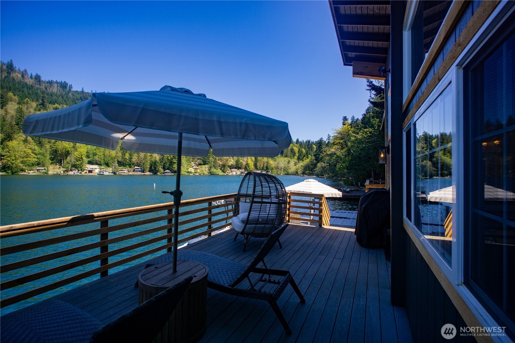 570 South Shore Road Port Angeles, WA 98363 - Photo 33 of 40 a view of outdoor space with seating