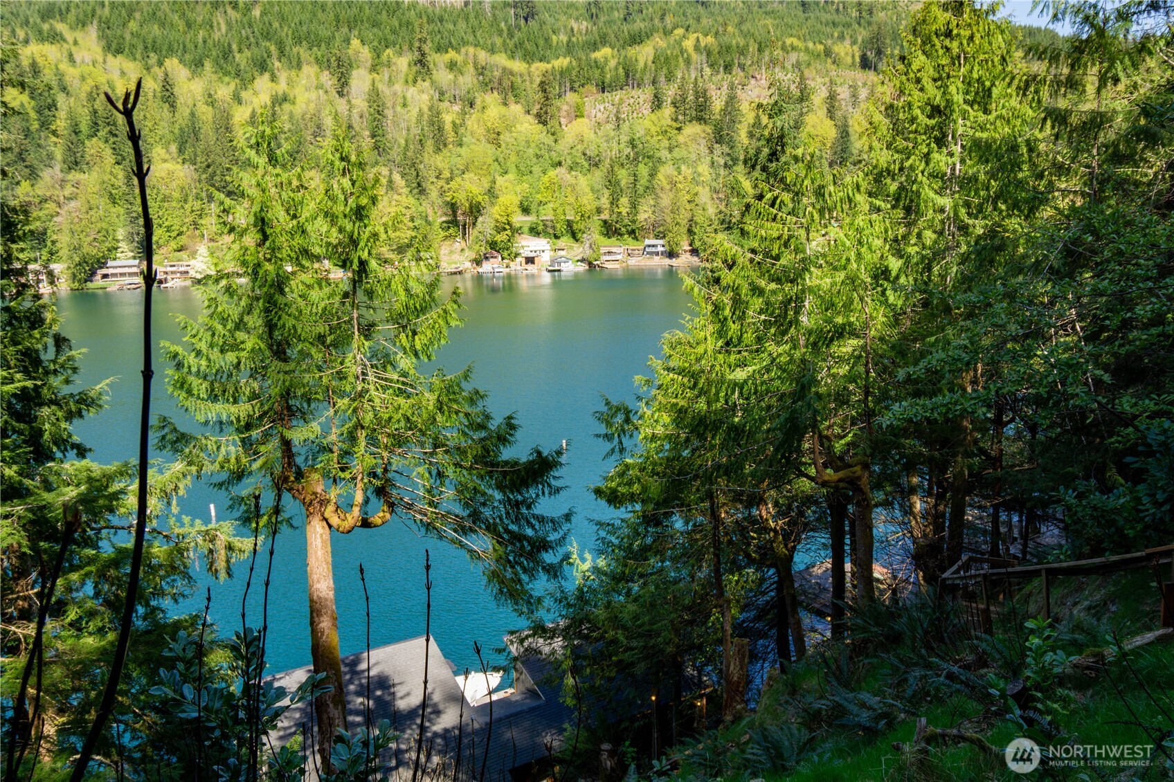 570 South Shore Road Port Angeles, WA 98363 - Photo 35 of 40 a view of lake with green space