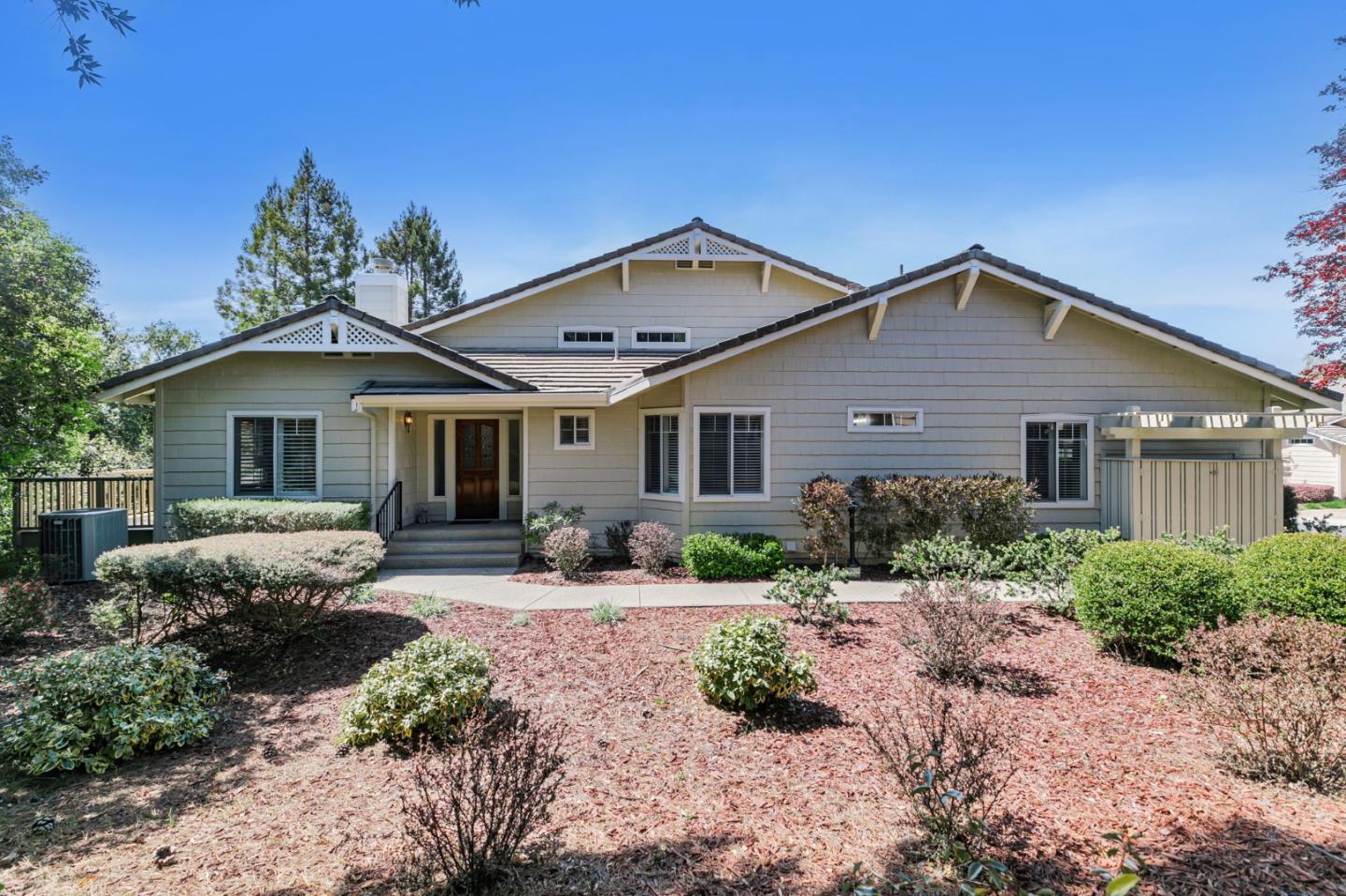 8718 McCarty Ranch Drive San Jose, CA 95135 - Photo 2 of 60 a front view of house with yard outdoor seating and barbeque