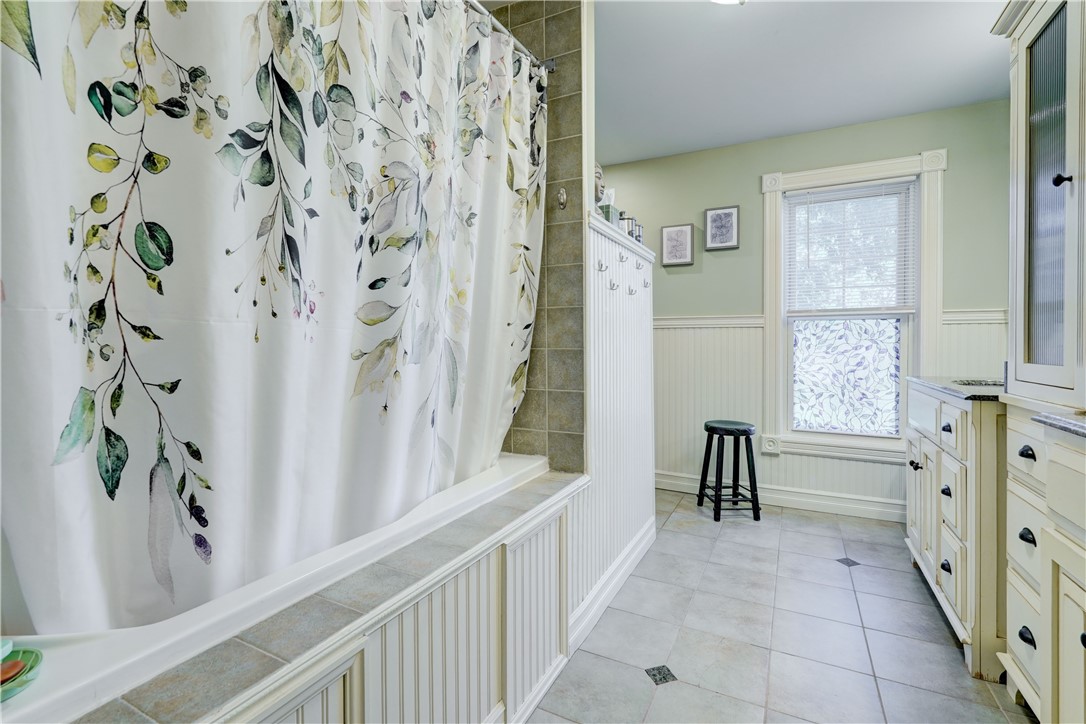 1877 Ridge Road Webster, NY 14519 - Photo 36 of 50 2nd Floor Full Bathroom with Heated Floors
