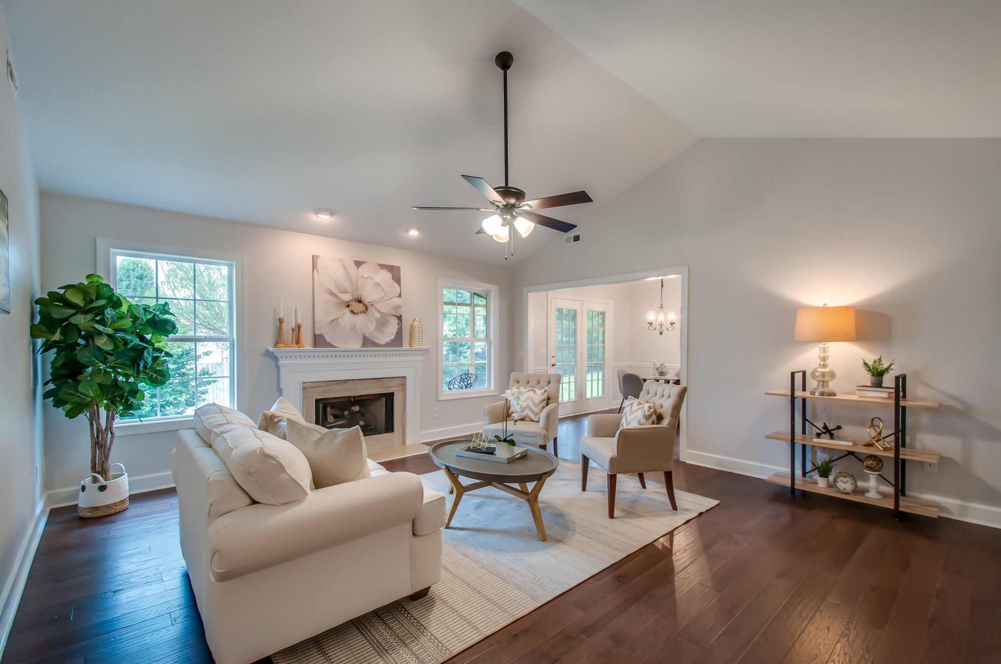 1949 Portway Road Spring Hill, TN 37174 - Photo 4 of 34 a living room with furniture and a fireplace