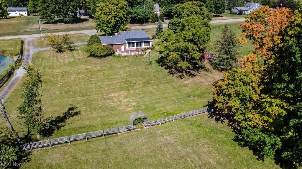 8131 Leffingwell Road Canfield, OH 44406 - Photo 33 of 37 Aerial view of sparsely populated area