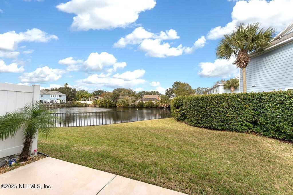 205 Islander Drive St. Augustine, FL 32080 - Photo 10 of 43 a view of a lake