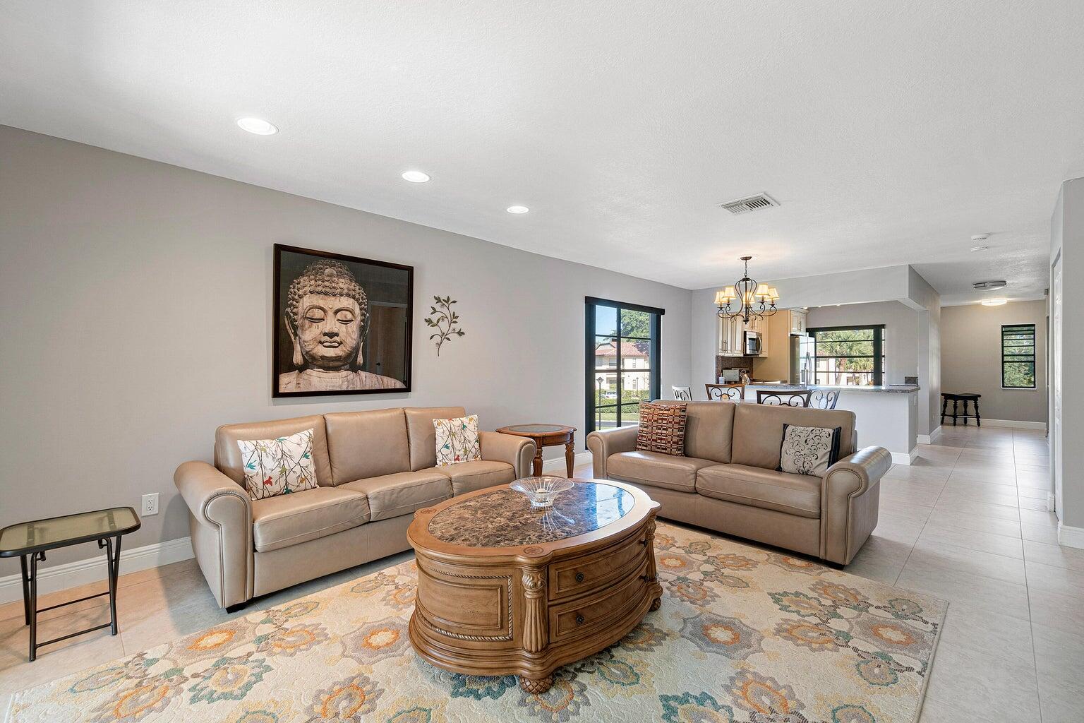 21863 Arriba Real, Unit 8K Boca Raton, FL 33433 - Photo 12 of 26 LIVING ROOM 2ND VIEW