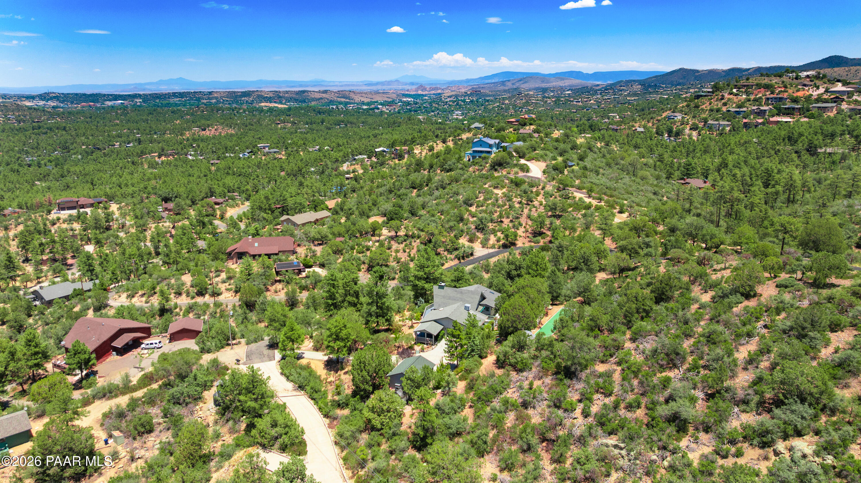 1289 Manzanita Hill Road Prescott, AZ 86303 - Photo 58 of 64 Aerial View