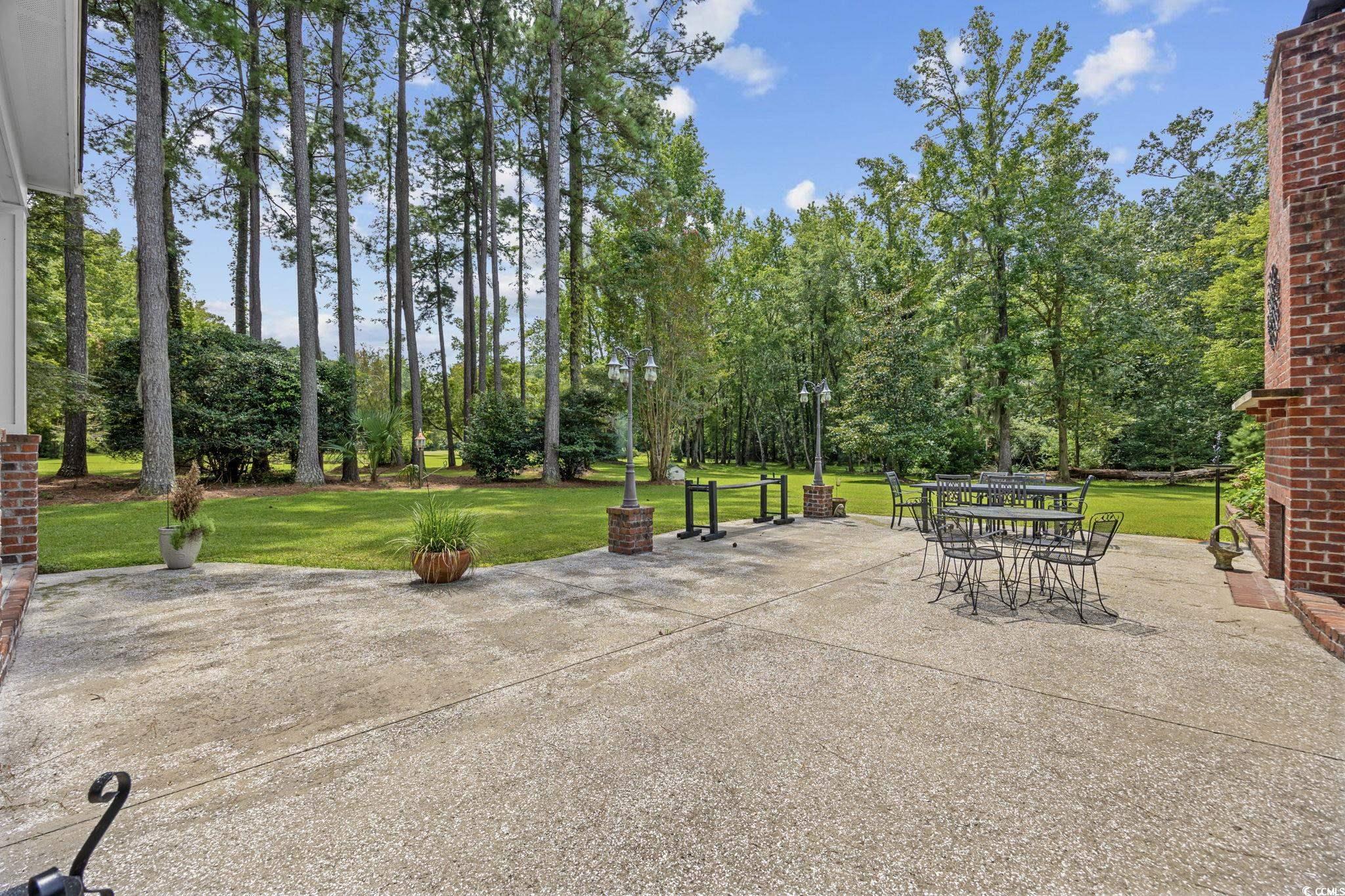 3750 Highway 813 Conway Sc 29526 Conway, SC 29526 - Photo 16 of 40 View of patio / terrace with view of scattered trees
